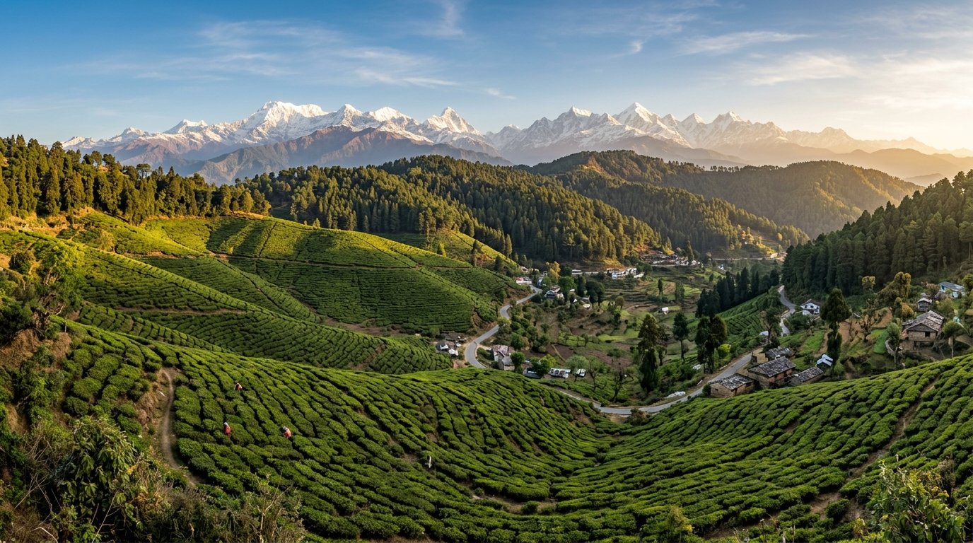Ramnagar to Ranikhet and Kausani Hill Station Tour